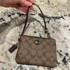 Coach Vintage Mini Bag/ Wristlet